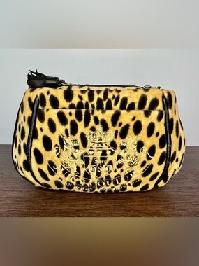 Juicy Couture Leopard Chain Shoulder Bag